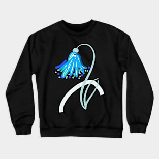 BLUE SPRING FLOWER Crewneck Sweatshirt